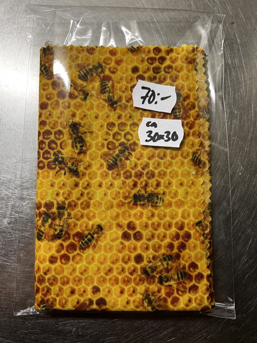 Bivaxduk 30x30cm Bi på vaxkaka
