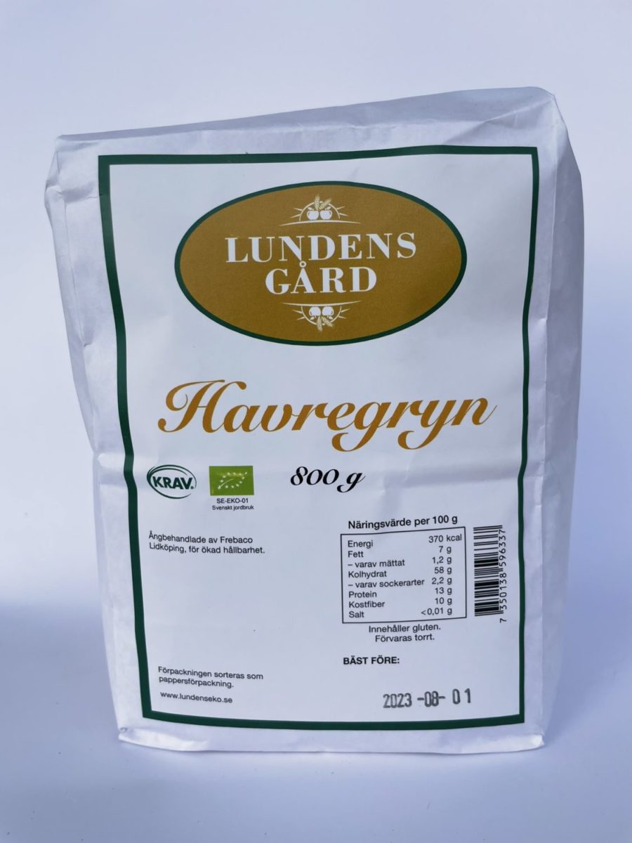 Lundens Gård - Havregryn 800g